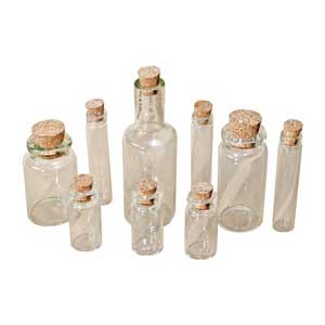 Tim Holtz Ideaology: CORKED VIALS