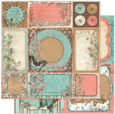 BoBunny: Gabrielle - Cut Outs 12 x 12"