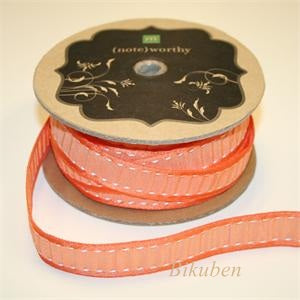 Making Memories -  Gathered Satin - Orange (metersvis)