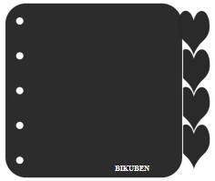 Prima: Build-a-book - 6-7/8"x6" - 4 pk clear sider