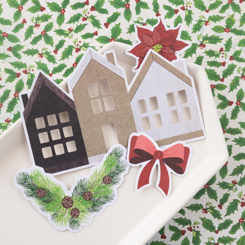 Vicki Boutin - Evergreen & Holly - Icons Ephemera