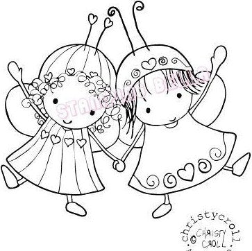 Stamping Bella: bff ABUGS - unmounted stamp