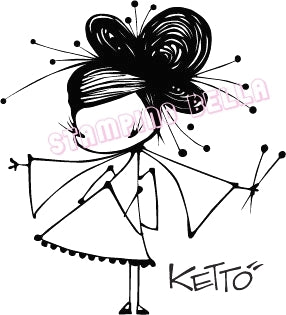 Stamping Bella: Ginger - Unmounted Stamp