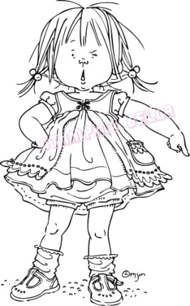 Stamping Bella: Bossy - Unmounted Stamp