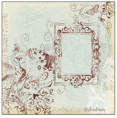 Creative Imaginations: FLUTTER 12 x 12"