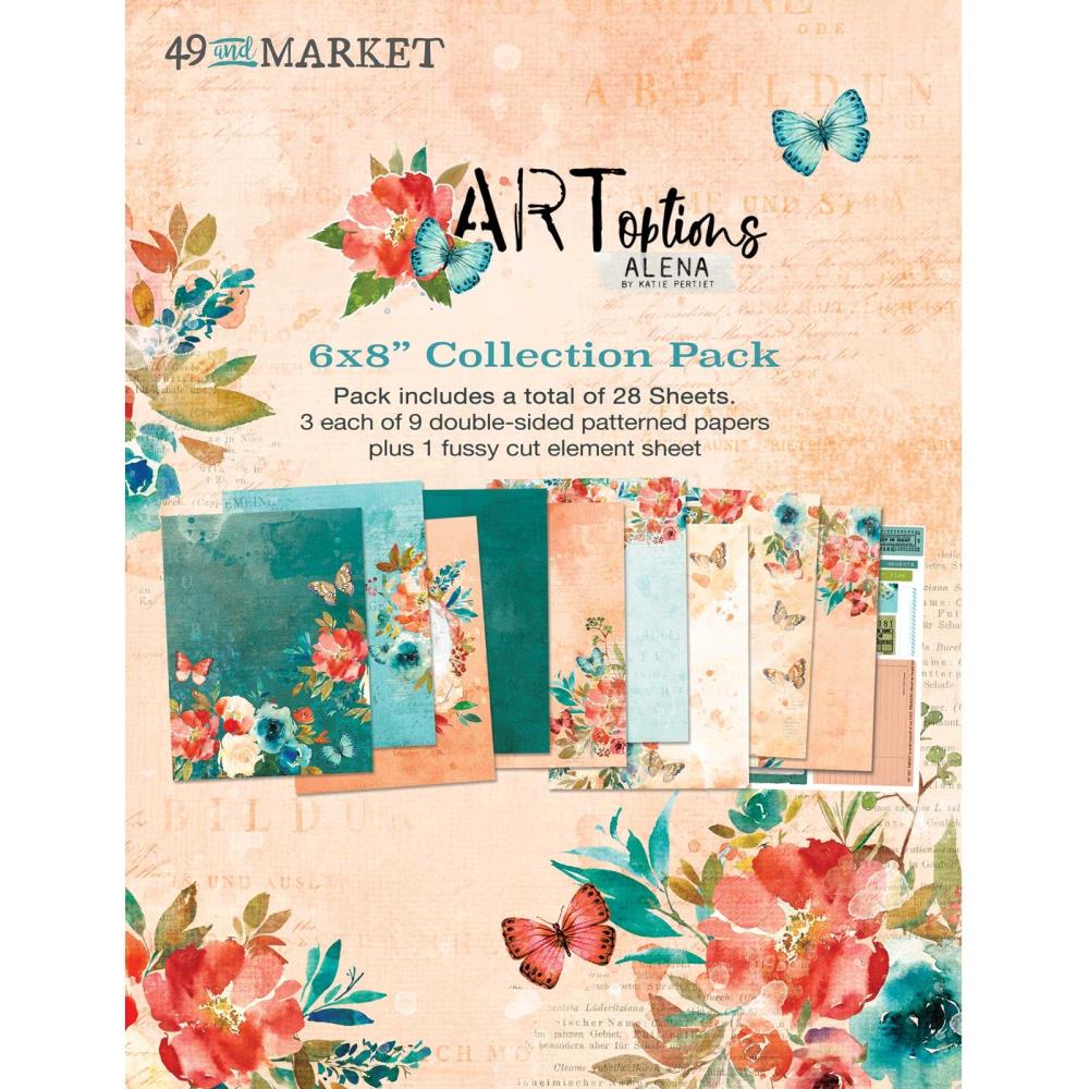 49 and Market - Art Alena Collection  - 6 x 8"