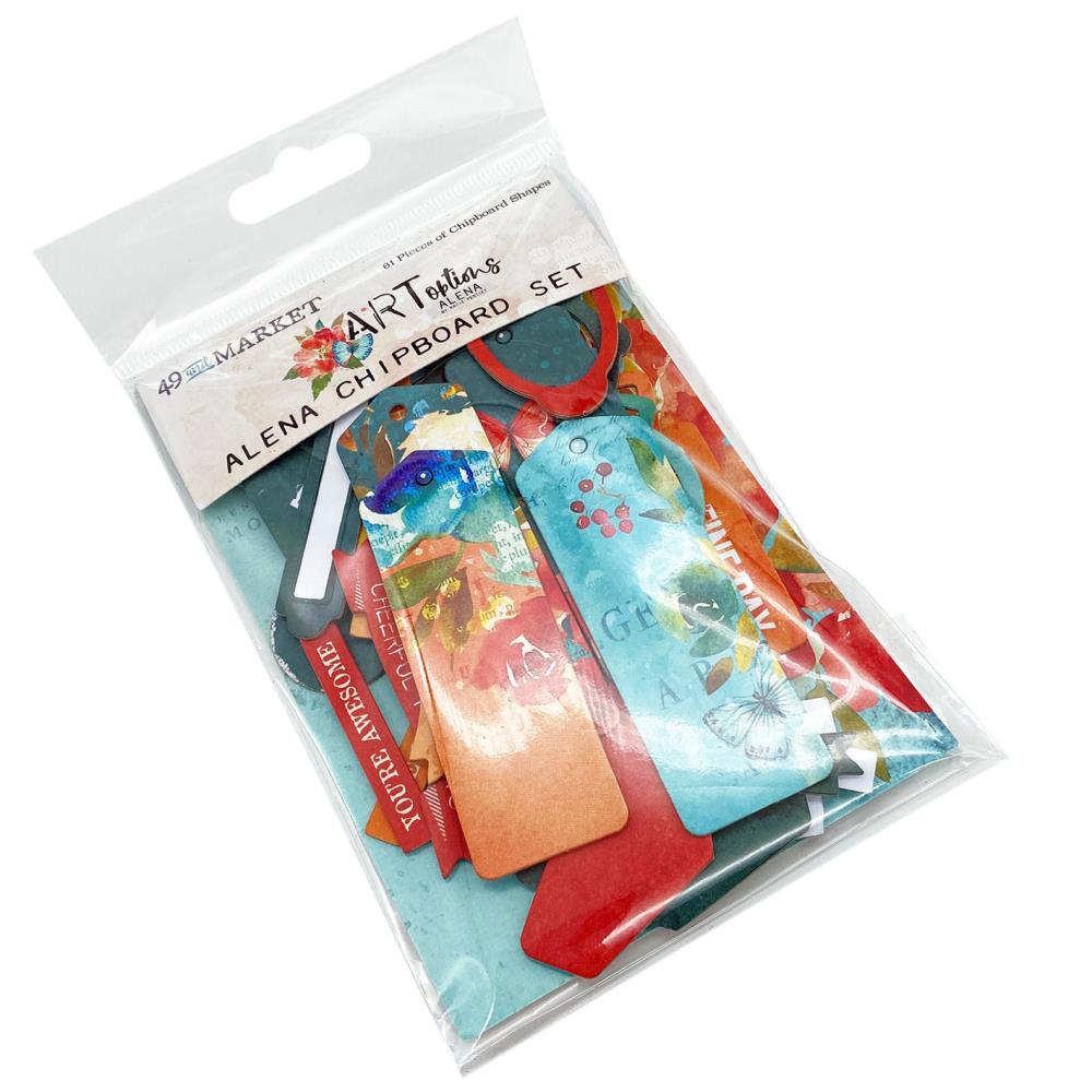 49 and Market - Art Alena - Chipboard Set