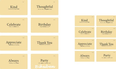 Melissa Frances: Mini Flashcards