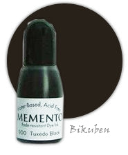 Memento - Tuxedo Black - Fade-resistant Dye Ink - Re-inker