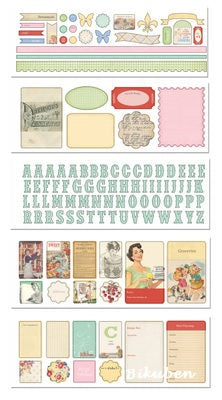Melissa Frances:Kitschy Kitchen - Sticker Book