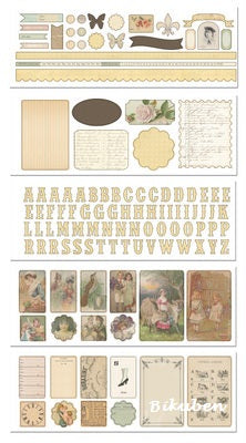 Melissa Frances: Attic Treasures - Sticker Book