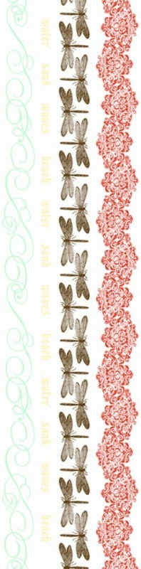 Bohemia 2 : Bungalow "At the Beach" : 12" BORDERS