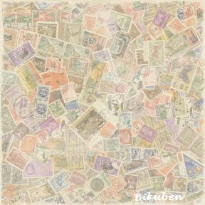 TPC: Bon Voyage - POSTAGE 12 x 12"