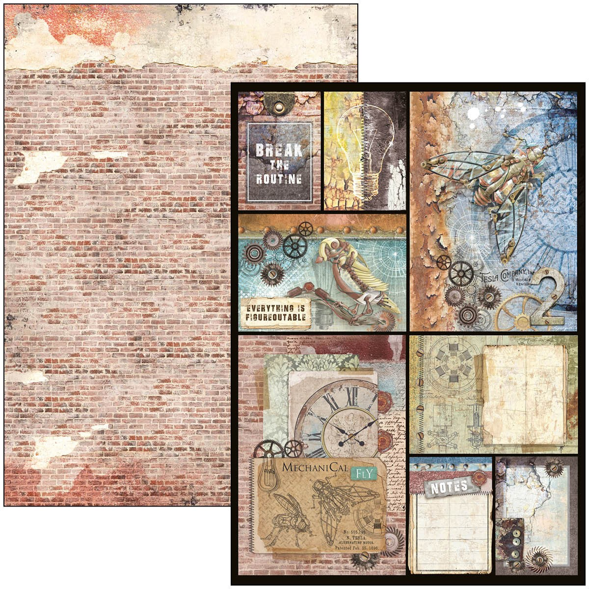 Ciao Bella - Engine of the future - Paper Pack   (9 ark) A4