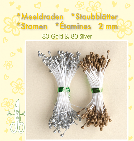 Leane - Stamen - Gold & Silver
