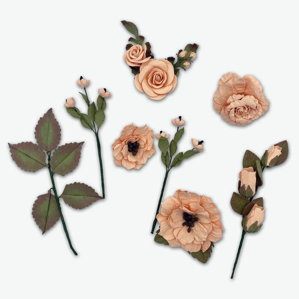 49 and Market - Natures Bounty  - Paper Flowers - Mango