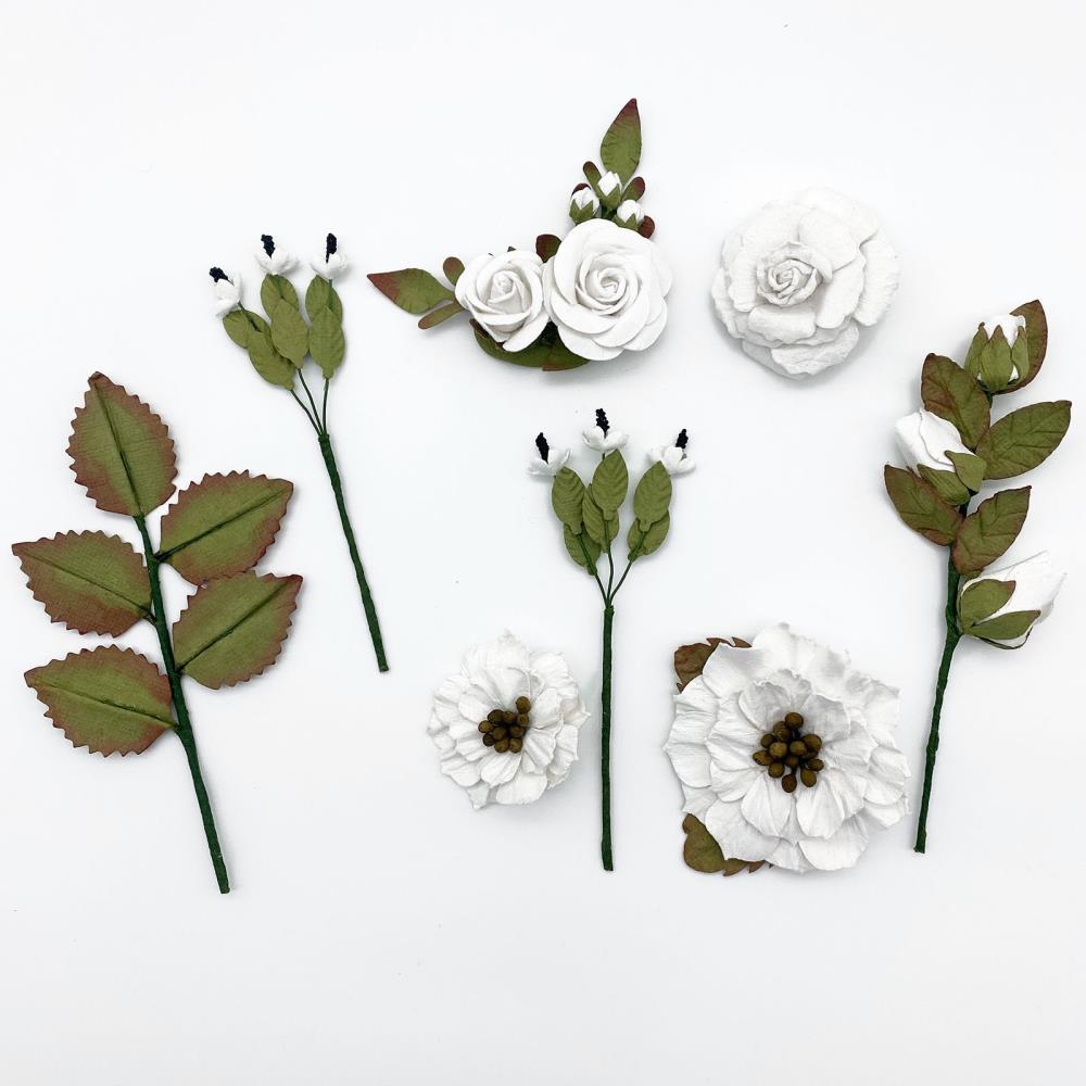 49 and Market - Natures Bounty  - Paper Flowers - Salt