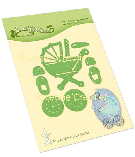 Lea'Bilities - Cut and Embossing dies - Baby Carrige
