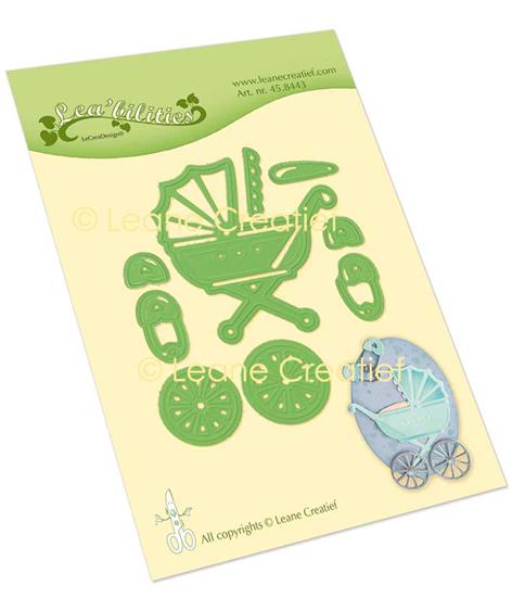 Lea'Bilities - Cut and Embossing dies - Baby Carrige