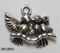 Kort & Godt: Fuglepar - sølv