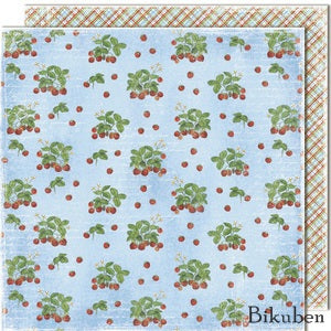 Maja Design -  Lantliv - Odla Jordgubbar 12x12"