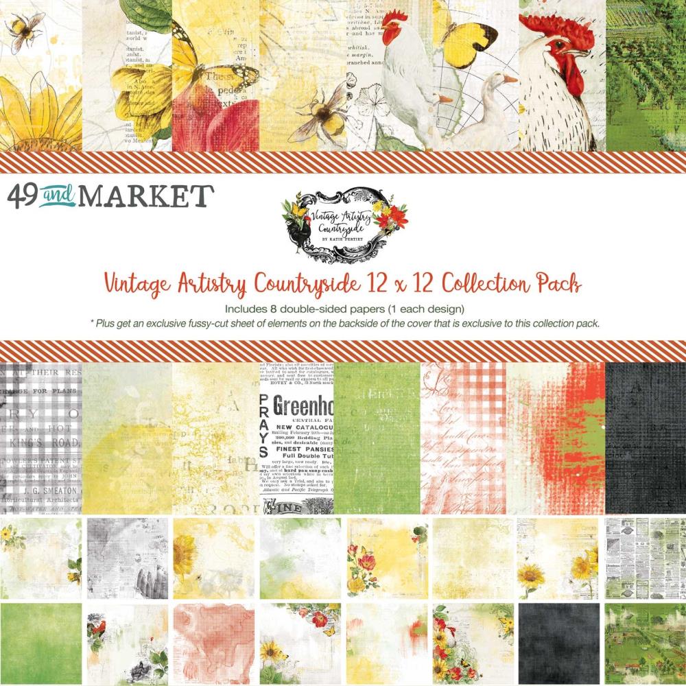49 and Market - Vintage Artistry - Countryside Collection -   12 x 12"