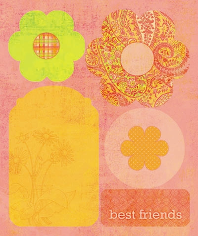 Confetti : Surprise "Girlfriends" : ACCESSORY SHEET