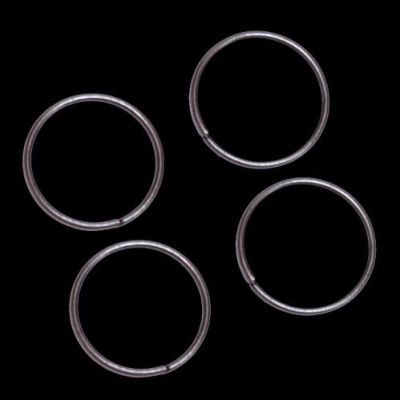 7 gypsies: ATC Photo display jump rings - antique silver