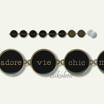 7gypsies - Boheme Bracelette - Antique Silver