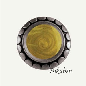 7gypsies - Pewter Book Knob - Green