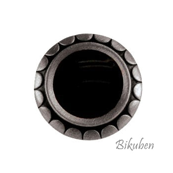 7gypsies - Pewter Book Knob - Black