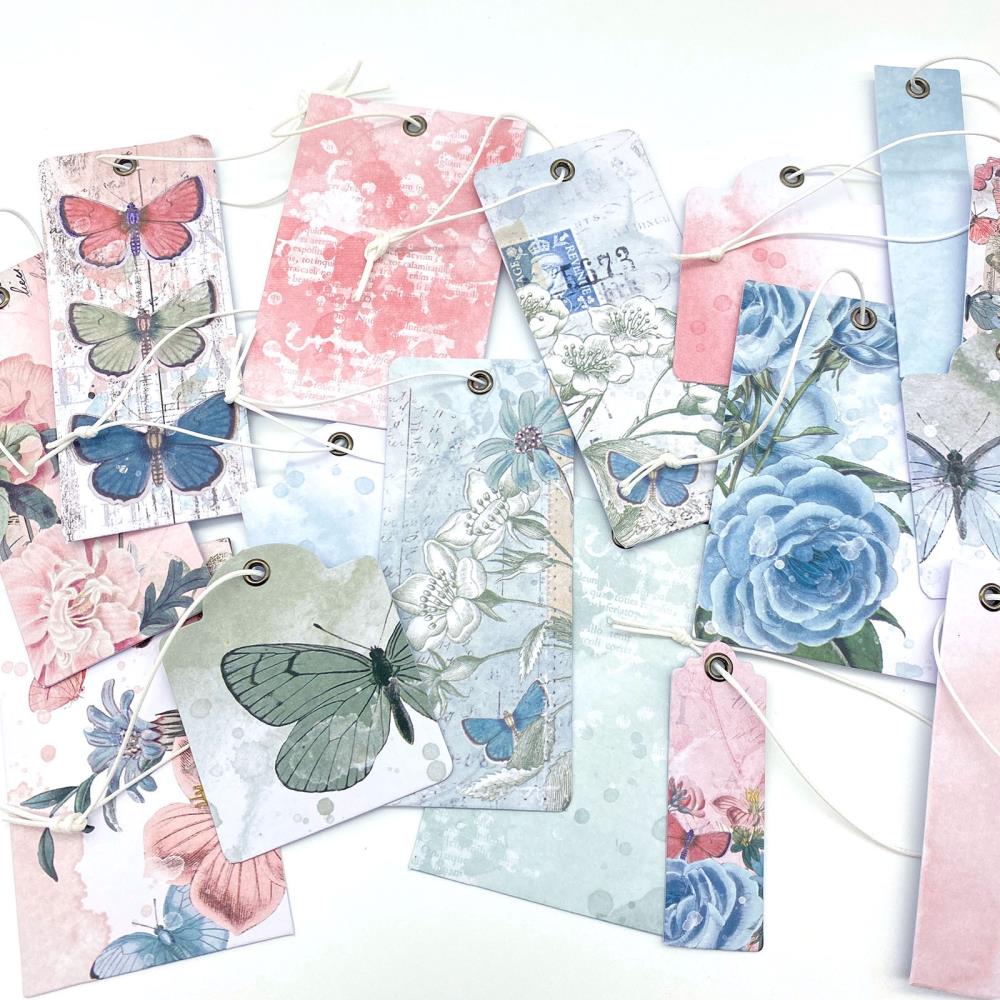 49 and Market - Vintage Artistry - Tranquility - Tag set