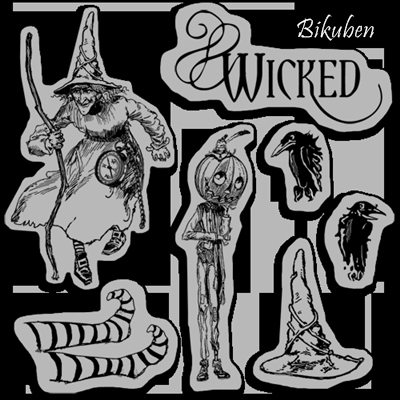 Hampton Art & Graphic45 - Magic of OZ 3 - stempel