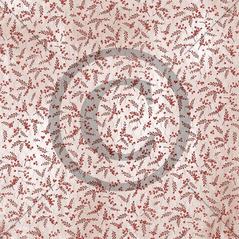 Papirdesign - Mens vi venter - Julefryd    12 x 12"