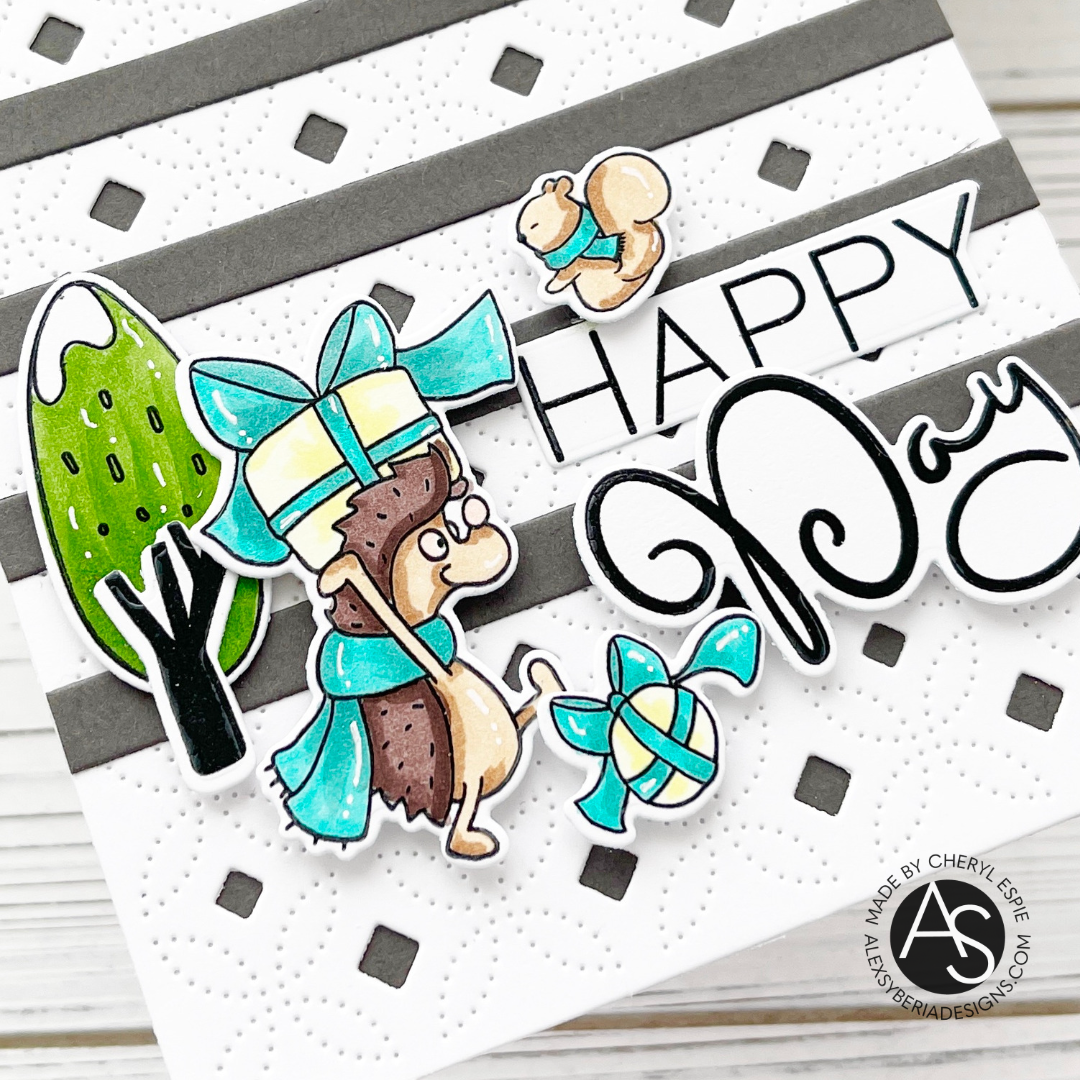 Alex Syberia Designs - Clear stamps - Birthday Wonderland