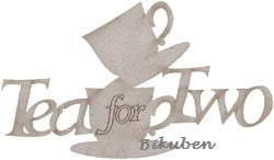 FabScraps: Tea for Two - Chipboard