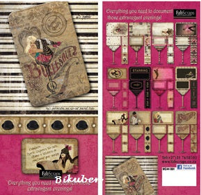 FabScraps: Jornal Book - Burlesque