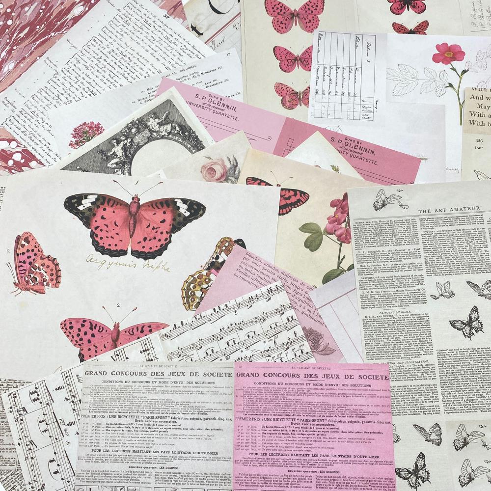 49 and Market - Color Swatch - Blossom Collection - Collage set