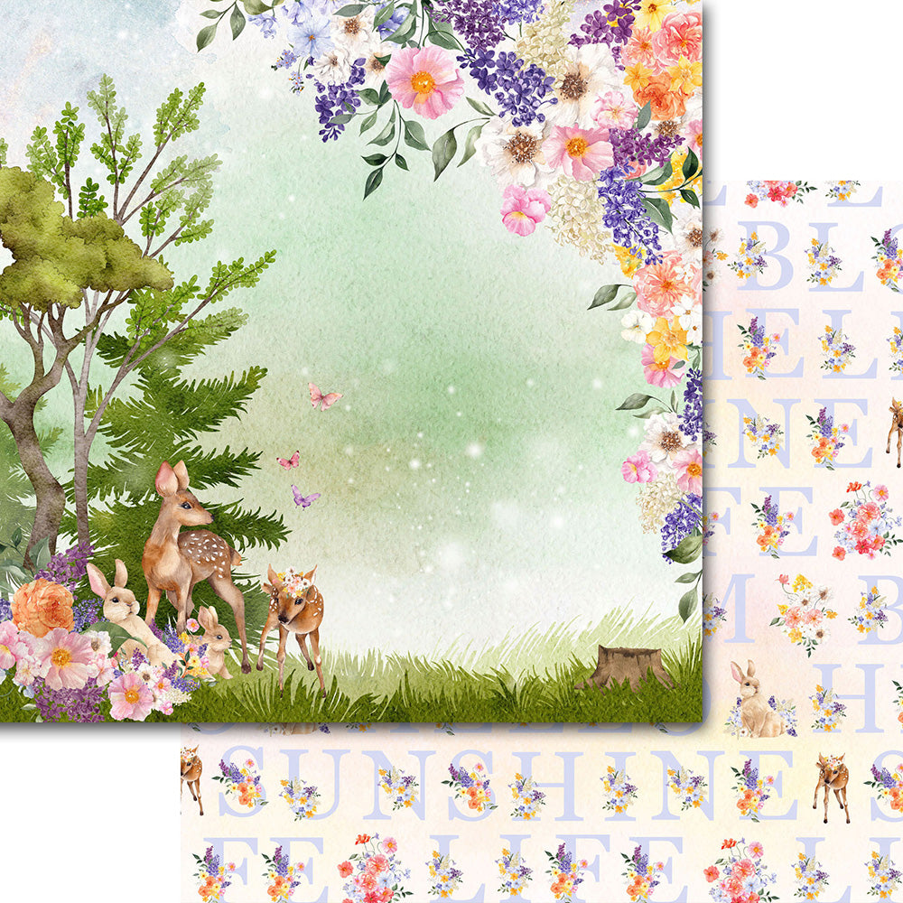 Memory Place - Sunshine Meadow - Paper Pack  -  12 x 12"