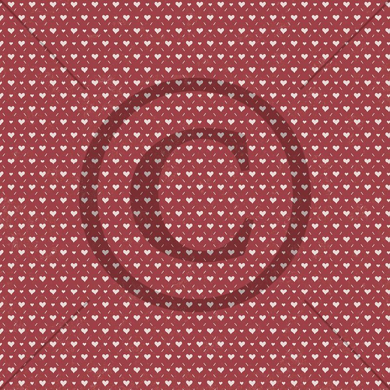 Papirdesign - Mens vi venter 2 - Hjerteklem  -12x12"