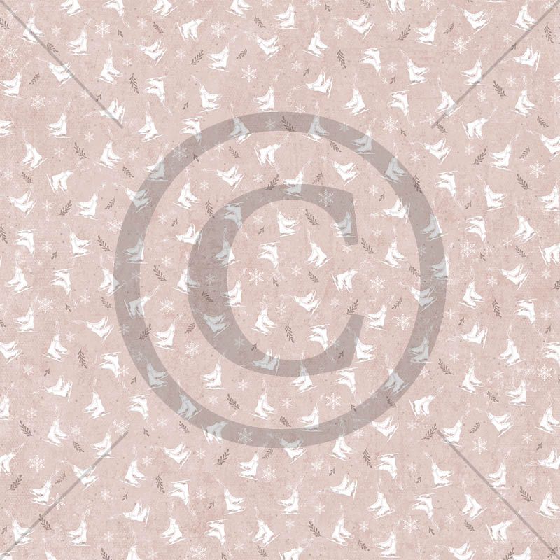 Papirdesign - Mens vi venter - Isdronning   12 x 12"