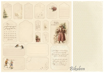 Pion Design - Väntan på Tomten II - Tagsark 12x12"