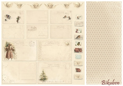 Pion Design - Väntan på Tomten II - Klippark 12x12"