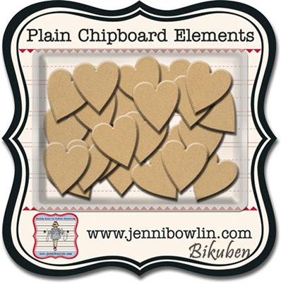 Jenni Bowlin - Heart Chipboard