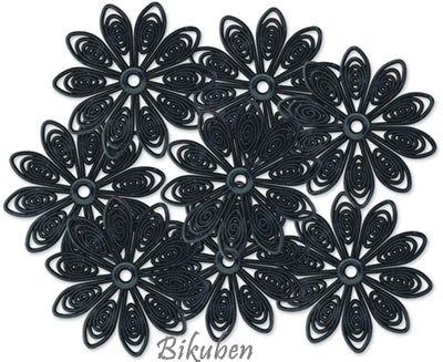 Jenni Bowlin - Doily Flowers - Black