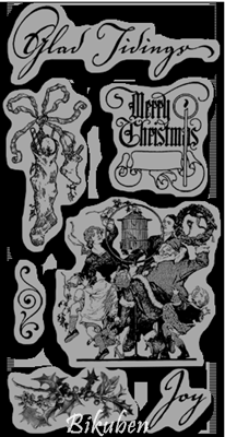 Hamton Art & Graphic 45 - Christmas Emporium 2 stamps