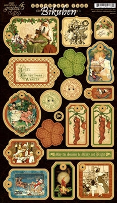 Graphic45 - Christmas Emporium Tags 1