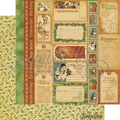 Graphic45 - Christmas Emporium Collection - Special Delivery 12x12"