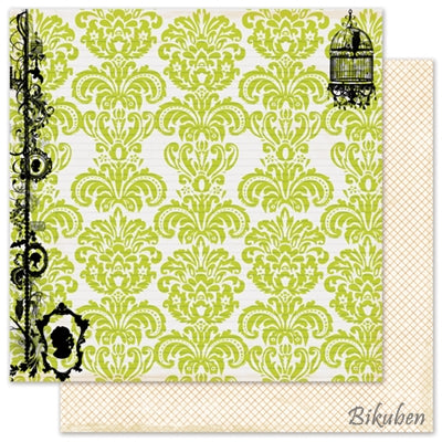 Pink Paislee - Phantom - Apparition 12x12"