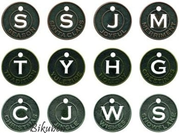Tim Holtz Idea-ology - Muse Tokens - Christmas